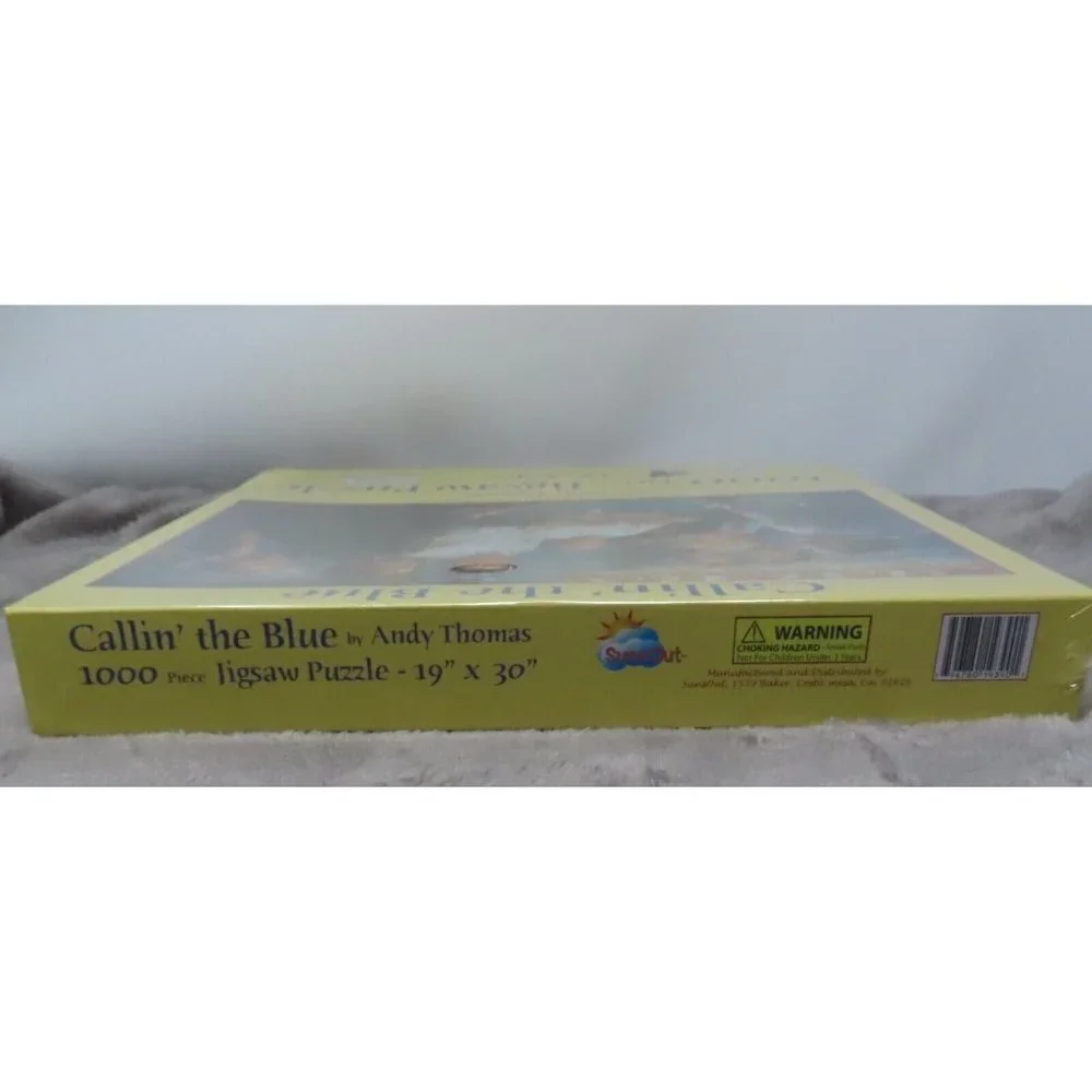 Callin' The Blue Puzzle 1000 Piece Jigsaw 19x30 Past Presidents Eco Friendly NEW